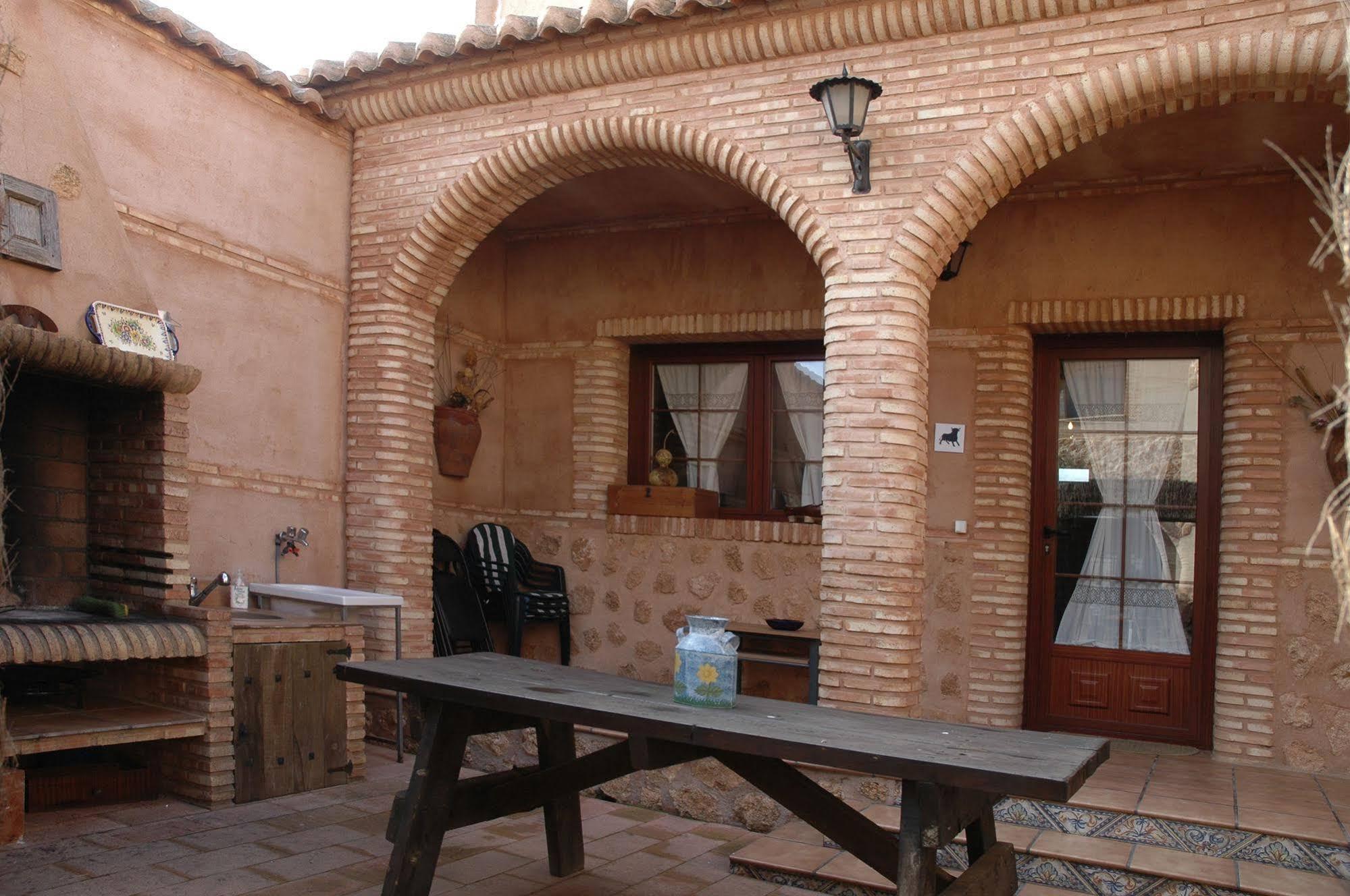 Casa rural de estilo rustico con SPA Almagro Esterno foto