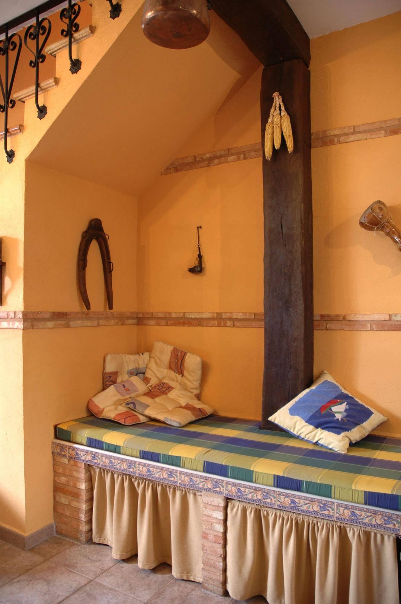 Casa rural de estilo rustico con SPA Almagro Esterno foto