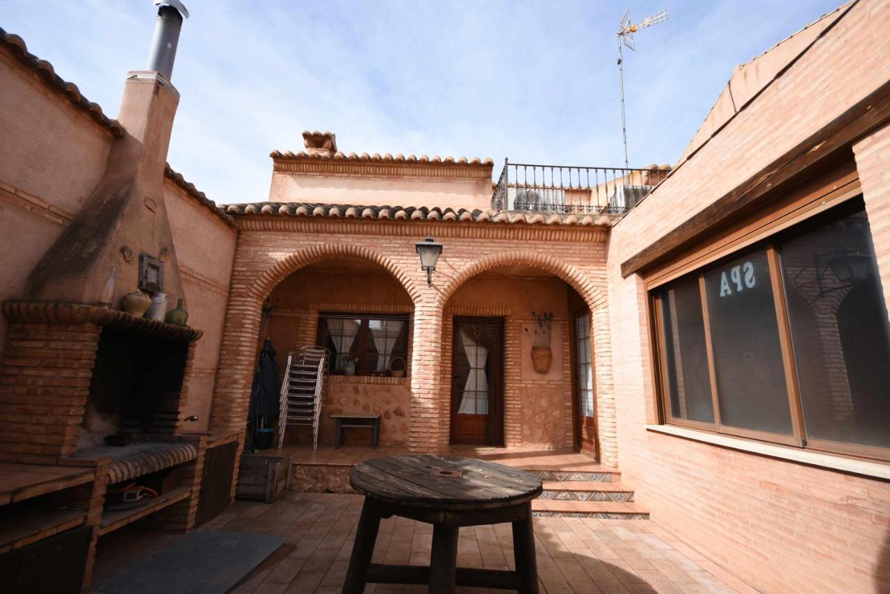 Casa rural de estilo rustico con SPA Almagro Esterno foto