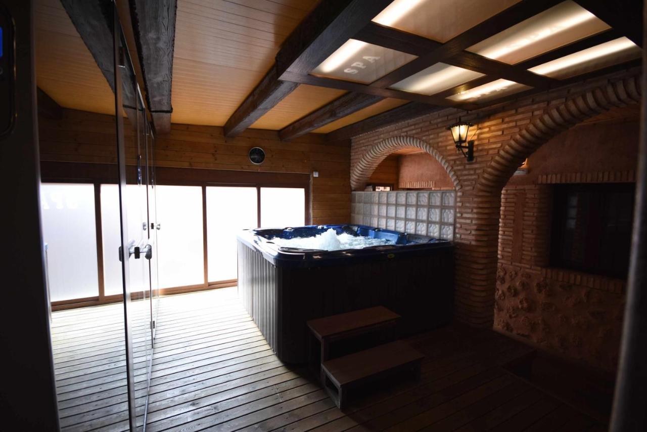 Casa rural de estilo rustico con SPA Almagro Esterno foto