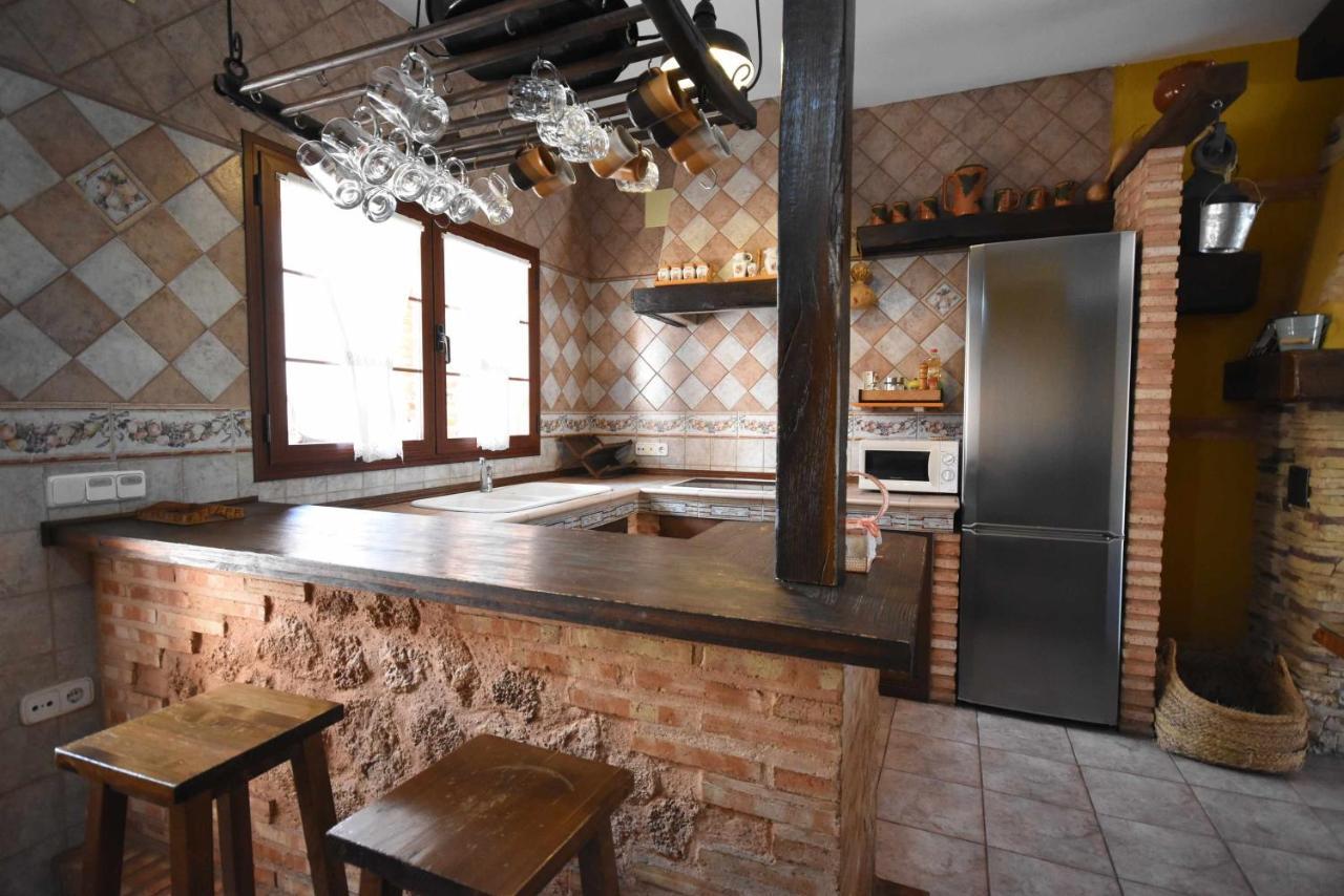 Casa rural de estilo rustico con SPA Almagro Esterno foto