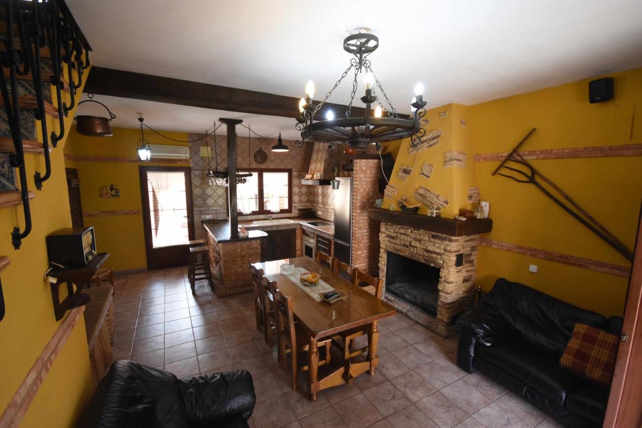 Casa rural de estilo rustico con SPA Almagro Esterno foto